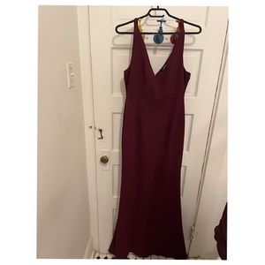 Lulu’s Melora Dress, Sz. M. Colour Plum.